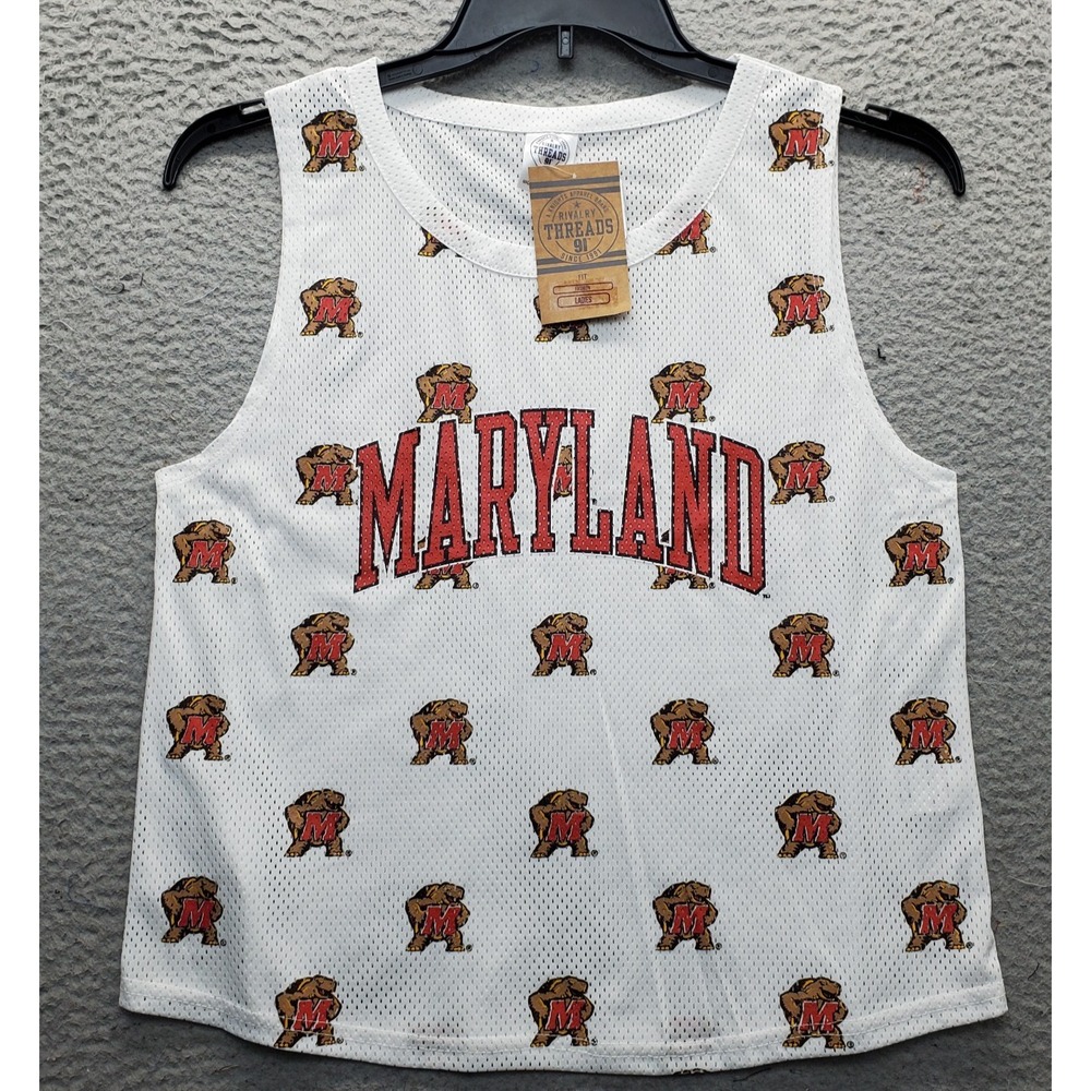NCAA‎ Maryland Terrapins Rivalry Threads Jersey Basketball Women's M Multi Mesh